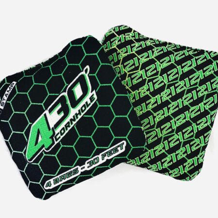 430 Honeycomb Cornhole Bag (Green)