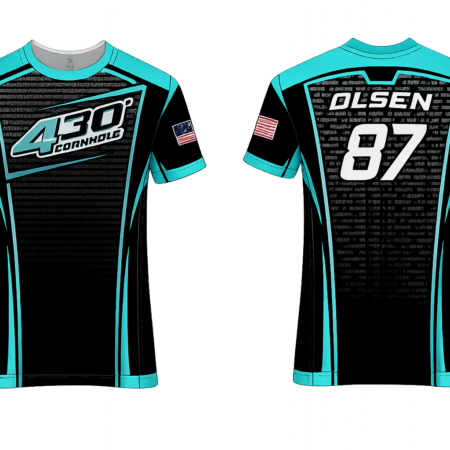 430 Cornhole Jersey - Teal